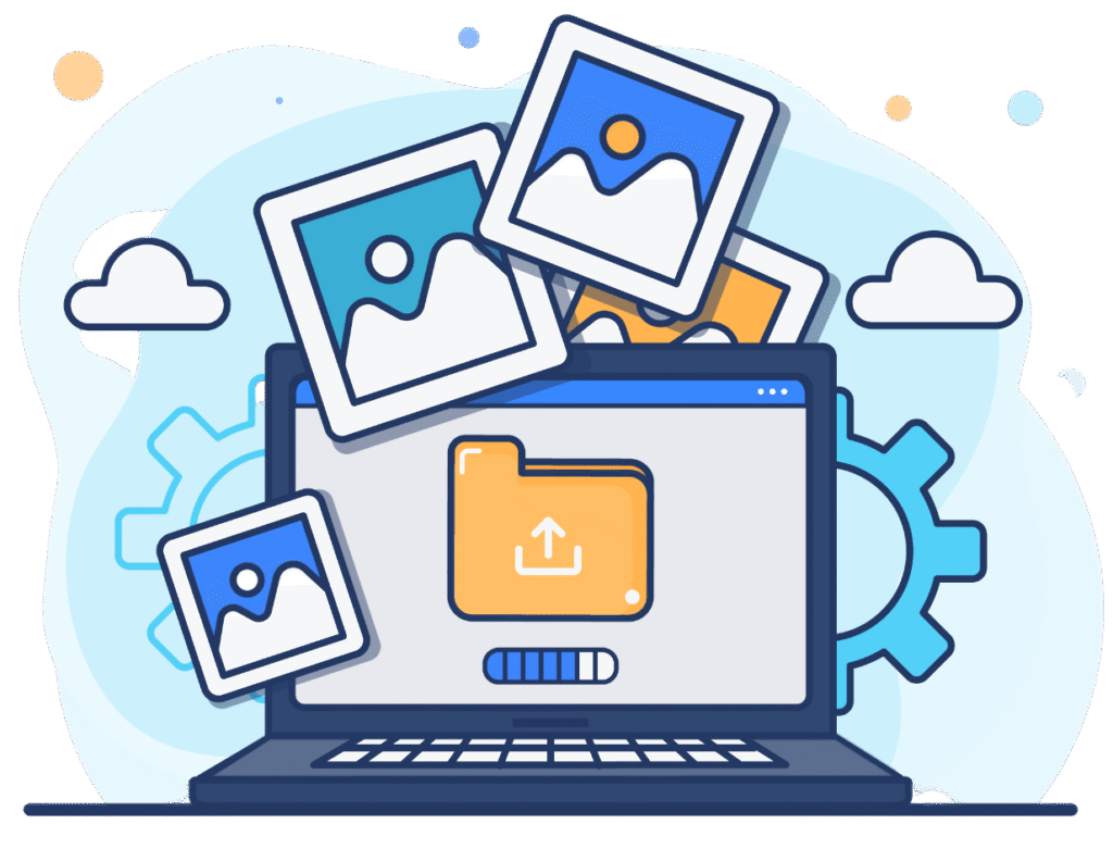 Make a backup copy of your website