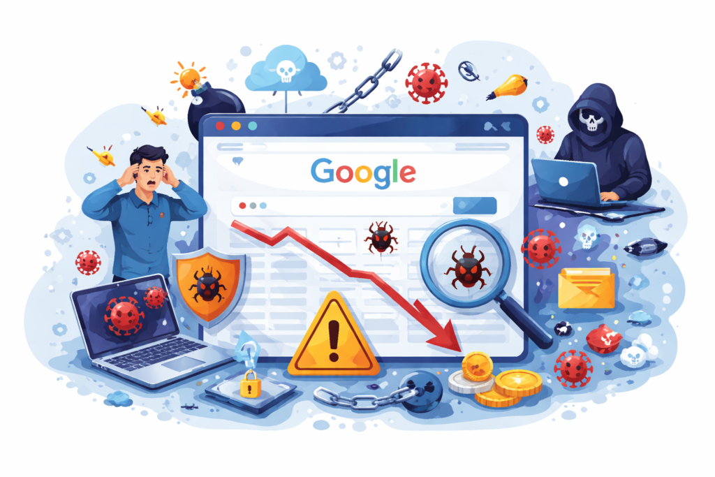 How Malware Affects Google Rankings and Visibility