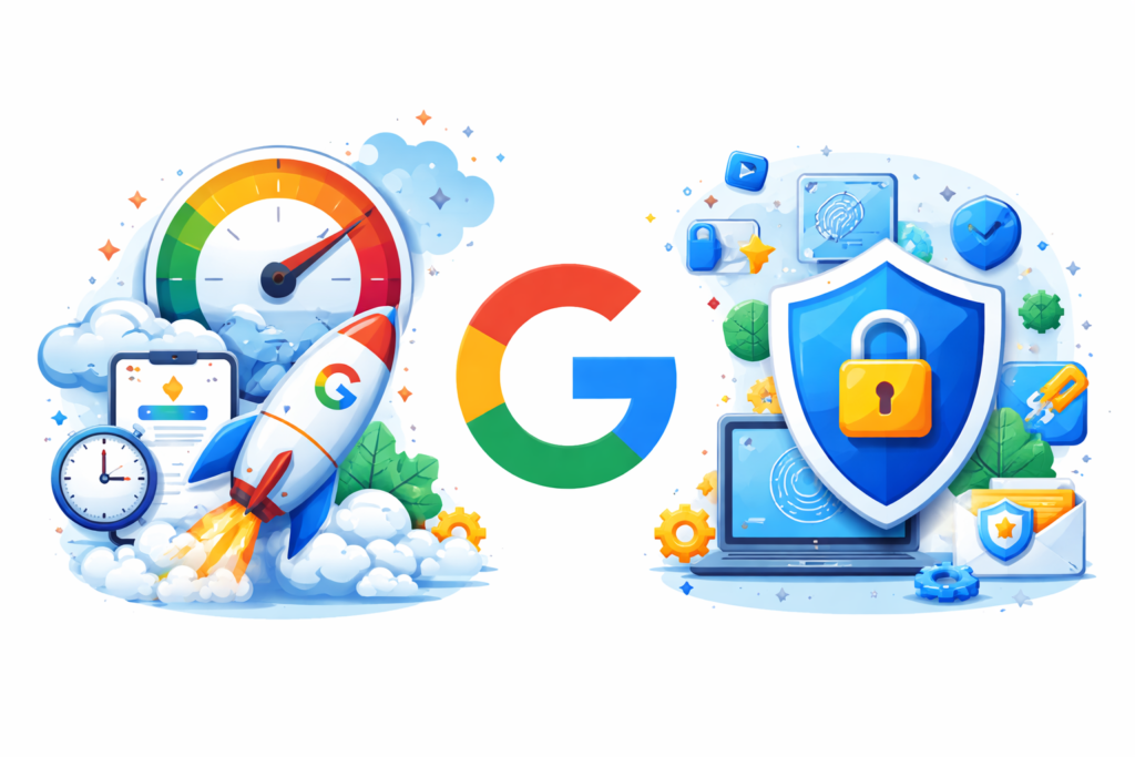 Why Google Prioritizes Speed and Security