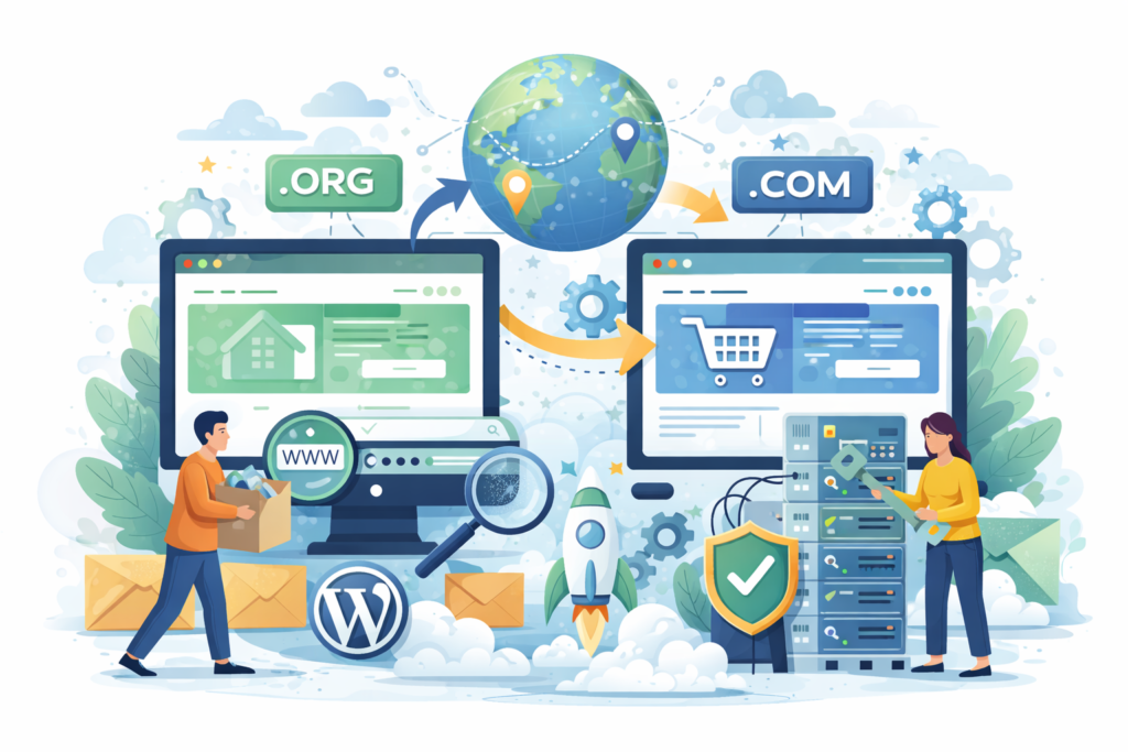 Types of Website and Domain Migrations