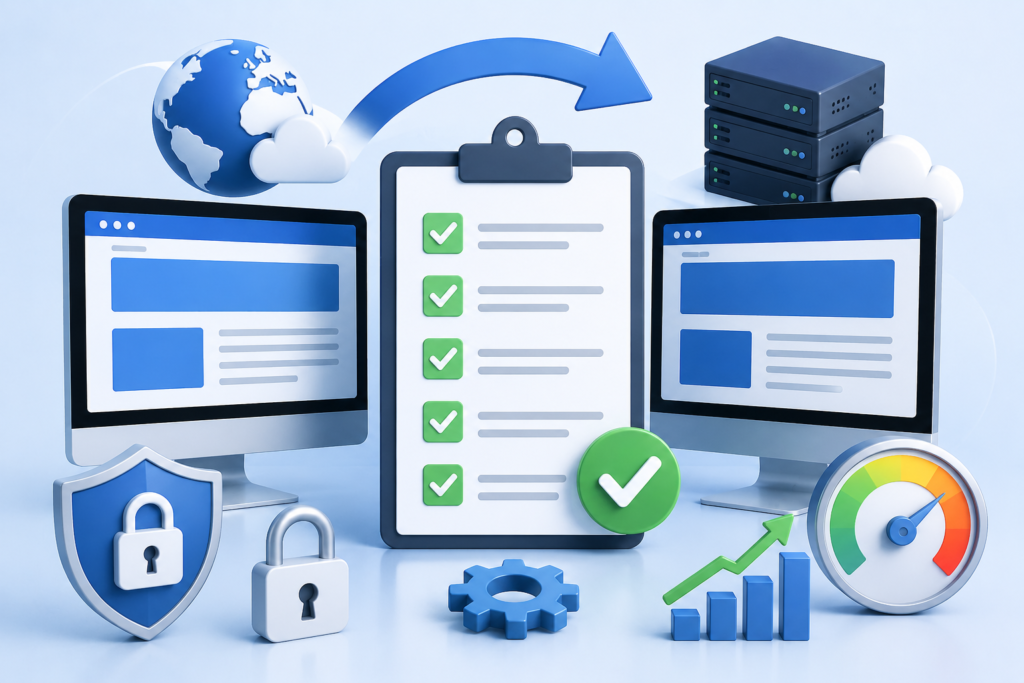 The Ultimate Website Migration Checklist for SEO, Security, and Performance