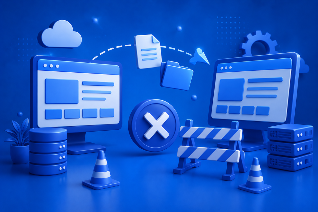 Common Mistakes During Website Migration
