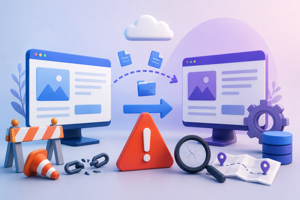 Common Mistakes During Website Migration