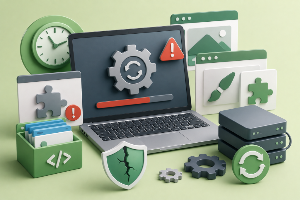 Outdated Software, Plugins, Themes, and Dependencies