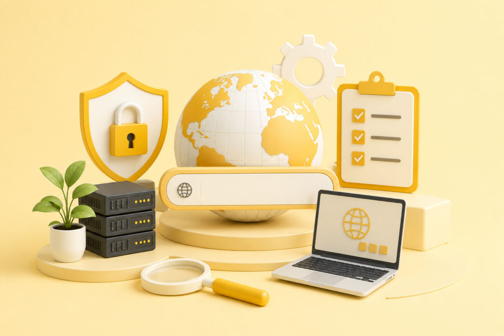 The Complete Guide to Choosing, Managing, Securing, and Optimizing Your Domain