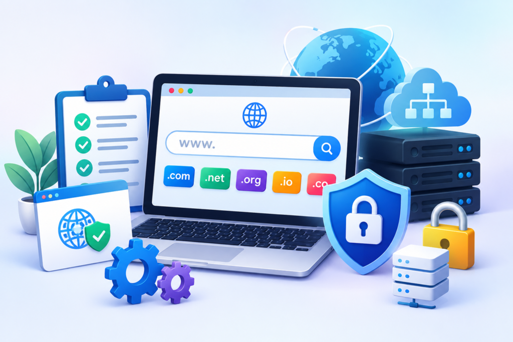 The Complete Guide to Choosing, Managing, Securing, and Protecting Your Website Domain
