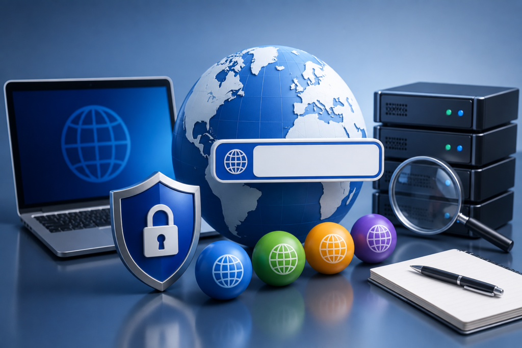 The Complete Guide to Choosing, Registering, Securing, Managing, and Optimizing Your Domain