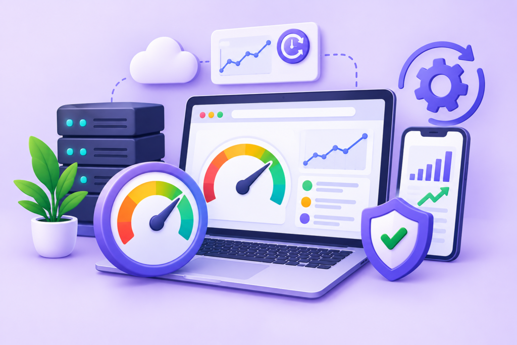 Continuous Website Speed Monitoring and Long-Term Performance Management