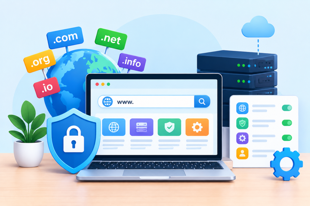The Complete Guide to Choosing, Securing, and Managing Your Domain