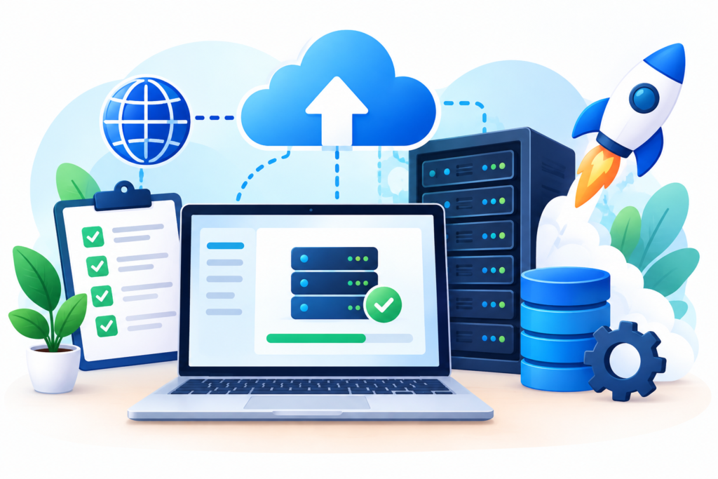 Preparing the New Hosting Environment Before Launch