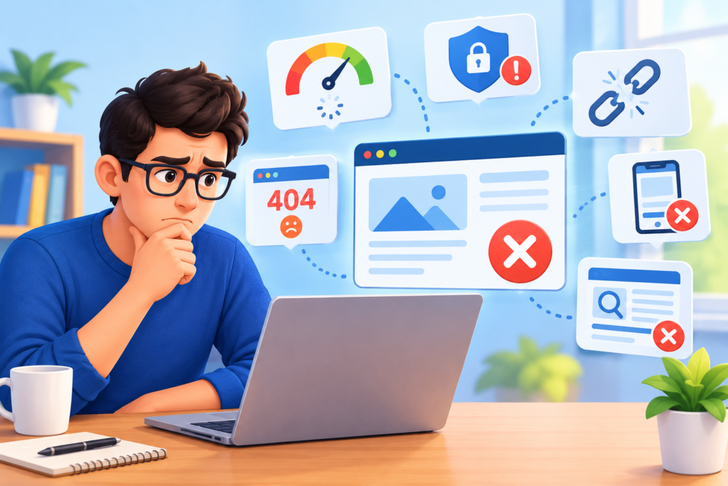Common Mistakes Website Owners Make