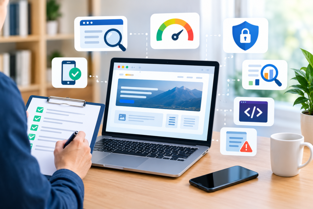 Auditing the Existing Website Before Migration
